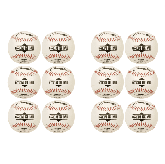 One Dozen 12 Level 5 Tee Ball - Lacrosseballstore