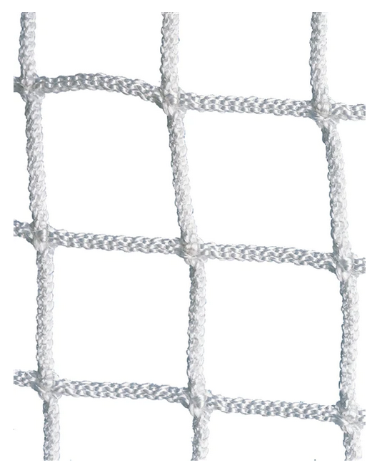4mm Box Lacrosse Goal 4x4 White Net - Lacrosseballstore