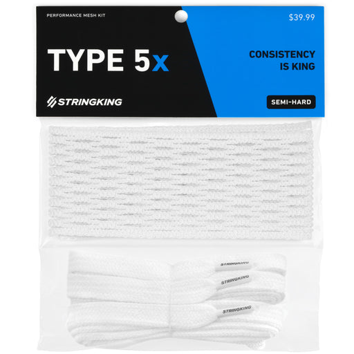 StringKing Type 5x Semi Hard Lacrosse Mesh Kit - Lacrosseballstore