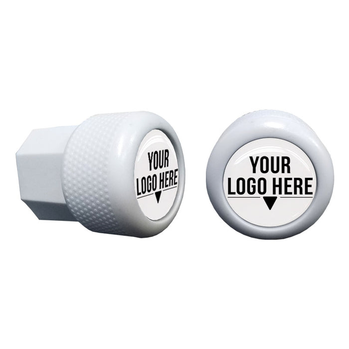 Womens Lacrosse Custom End Cap Tapesaver White