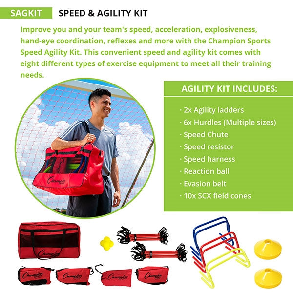 Champion Sports Speed Agility Kit