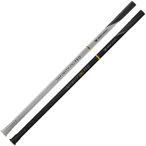 White and Black Infinity Pro Womens Lacrosse Shaft