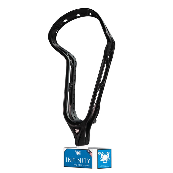 ECD Lacrosse Infinity Girls Unstrung Lacrosse Head Black