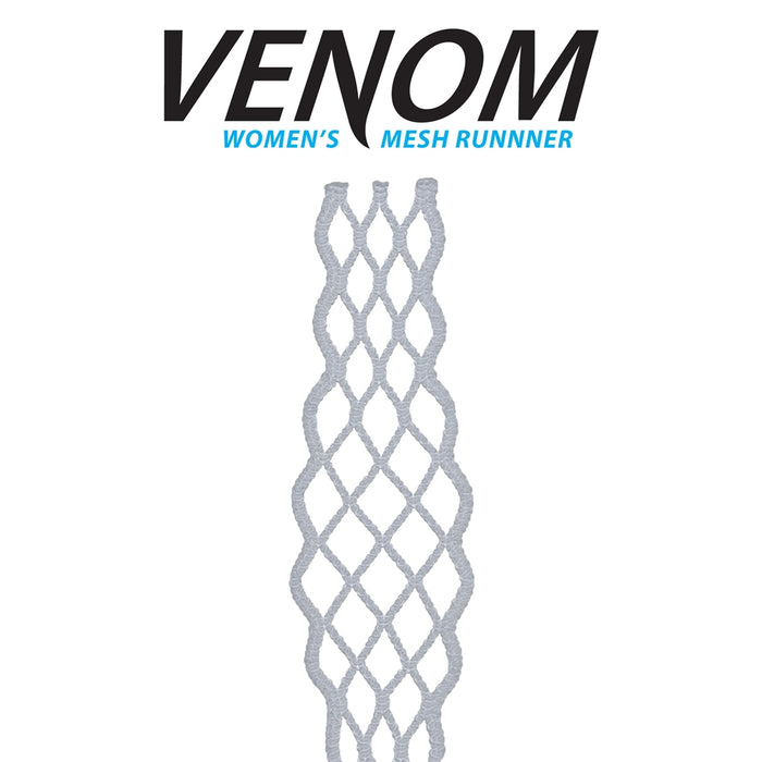 ECD Lacrosse Venom Womens Lacrosse Mesh Runner White