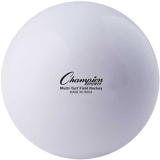 Champion Sports Multi-Turf Field Practice Hockey Balls White - Lacrosseballstore