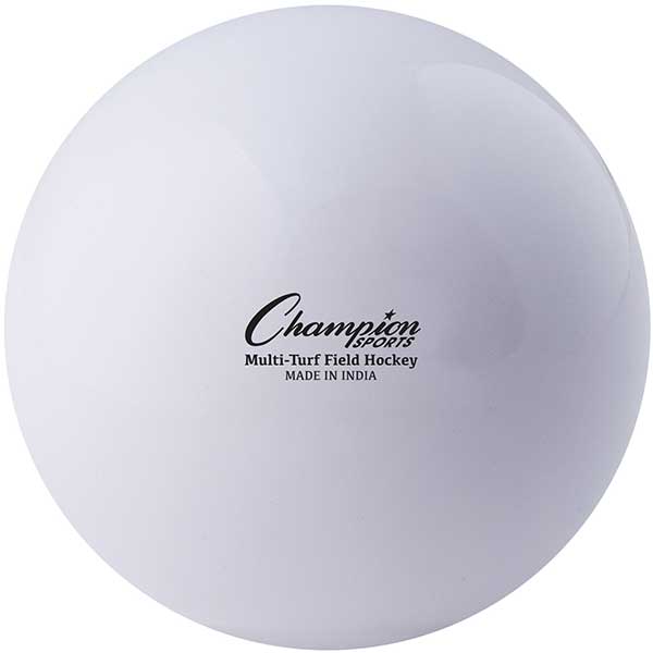 Champion Sports Multi-Turf Field Practice Hockey Balls White - Lacrosseballstore