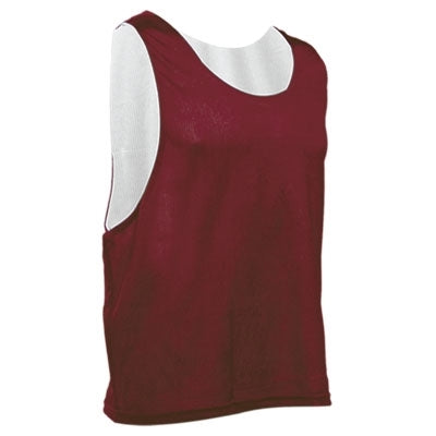 Reversible Blank Pinnies Maroon