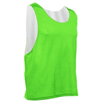 Reversible Blank Pinnies Neon Green