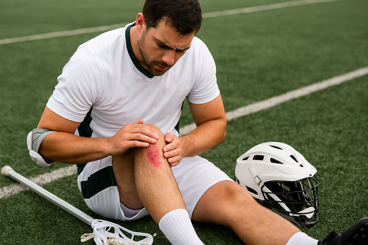 How to Treat Turf Burn in Lacrosse (and Other Sports) | Lacrosseballstore