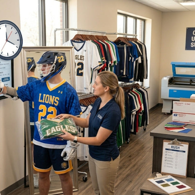 Why Summer Lacrosse Teams Need Fast-Turnaround Custom Apparel