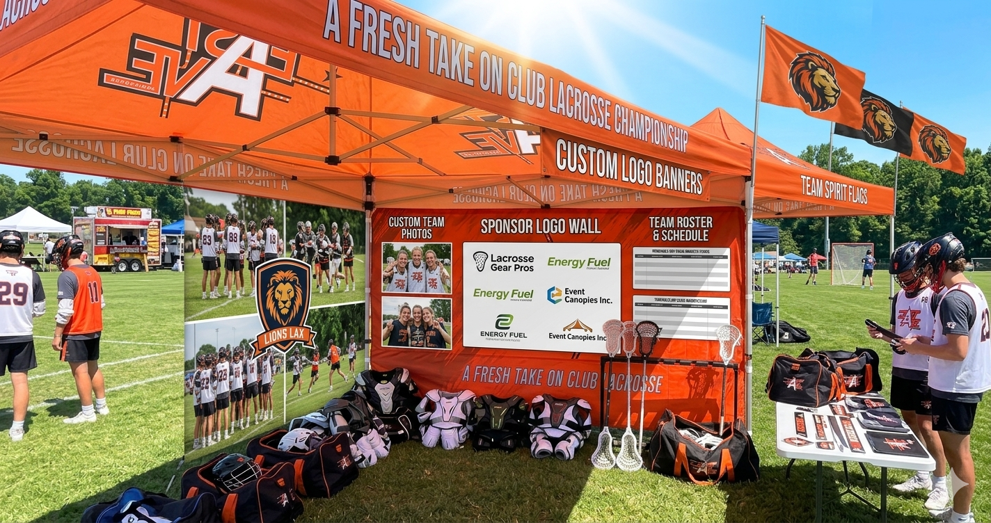 The Best Ways to Customize Your Lacrosse Team Tent for Summer Events