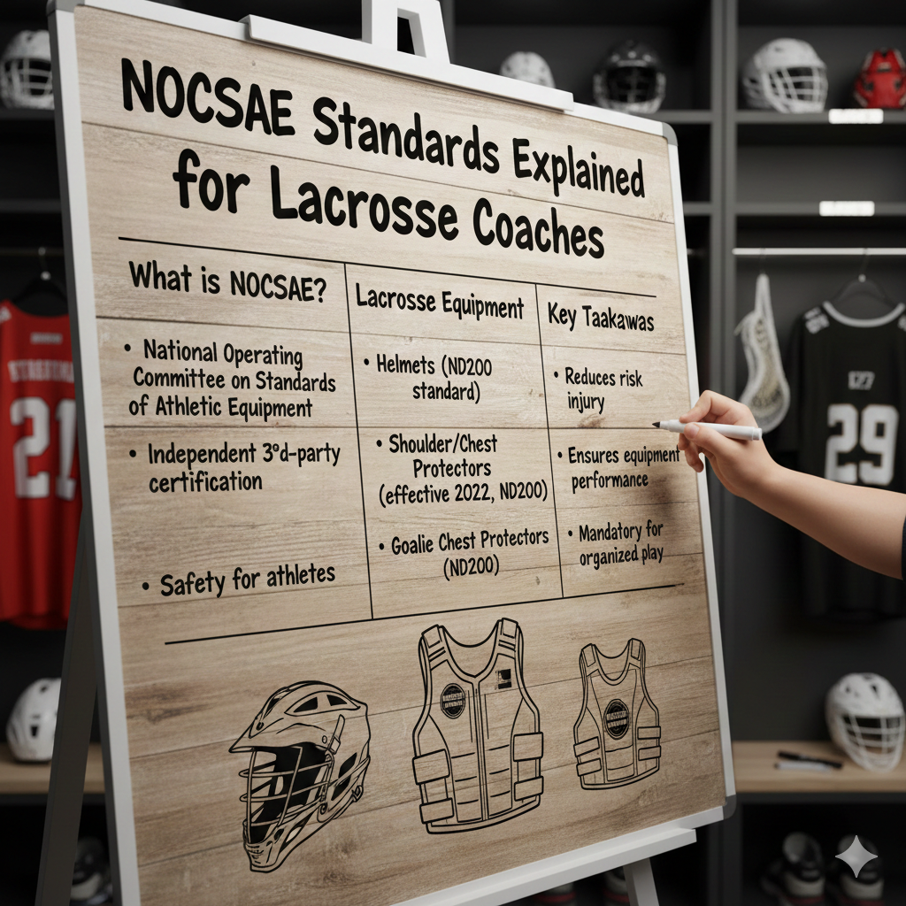 NOCSAE Standards Explained for Lacrosse Coaches