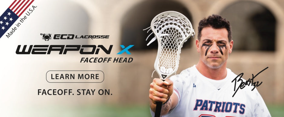 ECD Lax Weapon X Head & Mesh | Lacrosseballstore