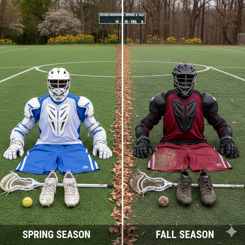 How Spring vs Fall Seasons Change Equipment Needs | Lacrosseballstore