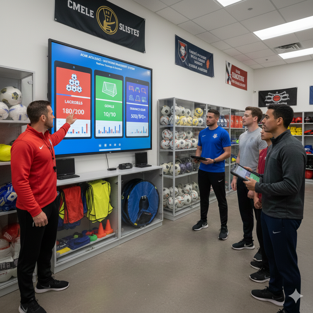 Inventory Systems Coaches Use to Track Balls, Goals, and Gear