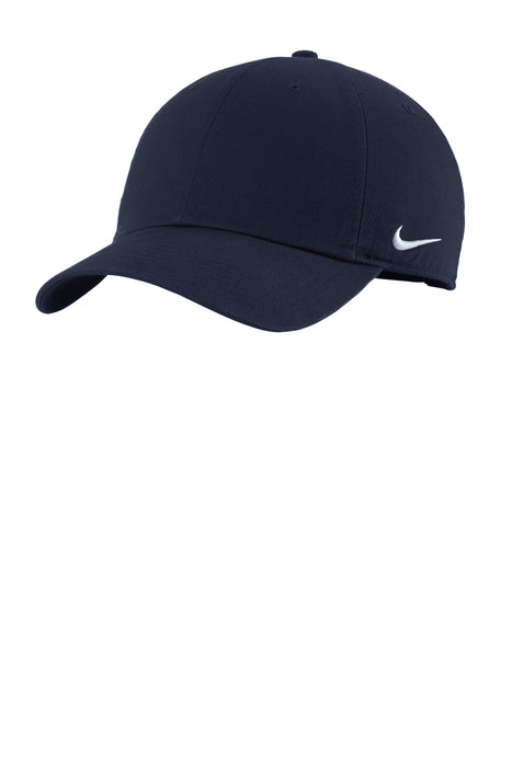 Custom Embroidered Nike Heritage Cotton Twill Cap - 12 Minimum Requirement, 3 Week Turnaround Time