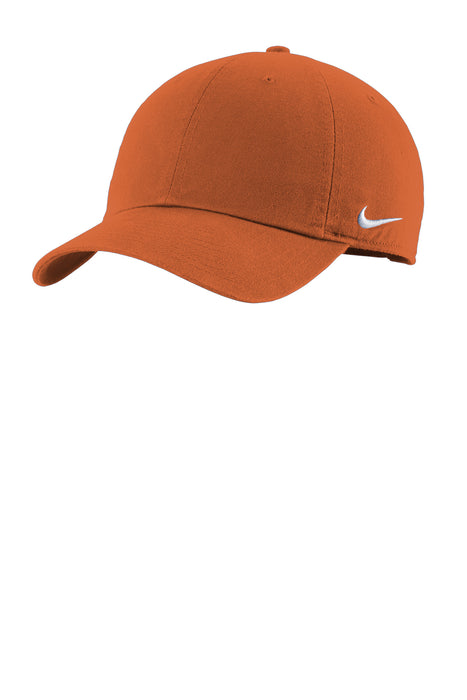 Custom Embroidered Nike Heritage Cotton Twill Cap - 12 Minimum Requirement, 3 Week Turnaround Time