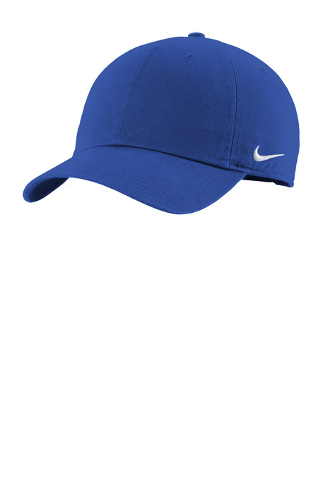 Custom Embroidered Nike Heritage Cotton Twill Cap - 12 Minimum Requirement, 3 Week Turnaround Time