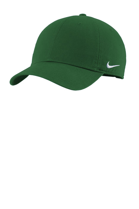 Custom Embroidered Nike Heritage Cotton Twill Cap - 12 Minimum Requirement, 3 Week Turnaround Time