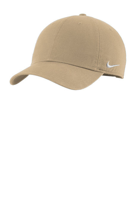 Custom Embroidered Nike Heritage Cotton Twill Cap - 12 Minimum Requirement, 3 Week Turnaround Time