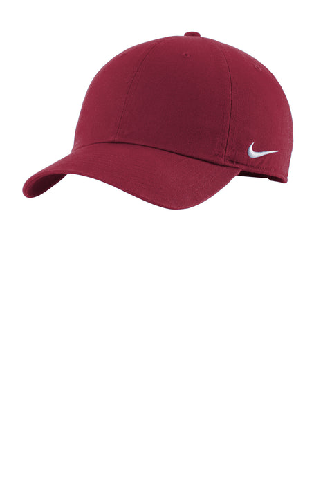 Custom Embroidered Nike Heritage Cotton Twill Cap - 12 Minimum Requirement, 3 Week Turnaround Time