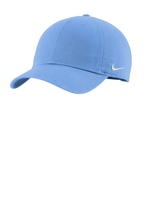 Custom Embroidered Nike Heritage Cotton Twill Cap - 12 Minimum Requirement, 3 Week Turnaround Time