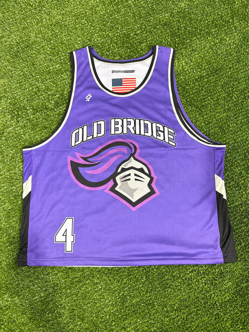 The Vintage Porthole Custom Lacrosse Jersey - Reversible Option Available