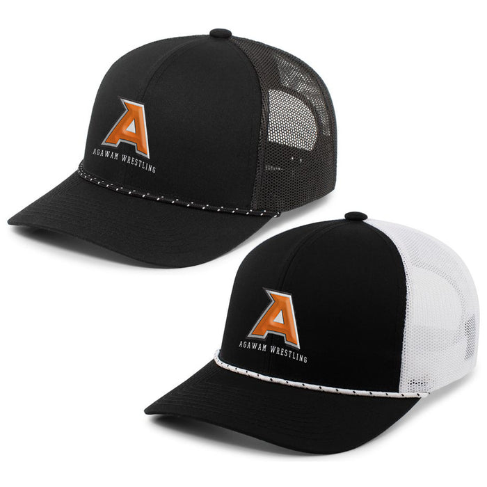 Agawam Wrestling - Trucker Braided Snapback