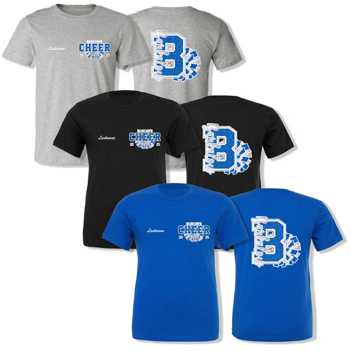 Barkalow Bluejays Cheer – T-Shirt