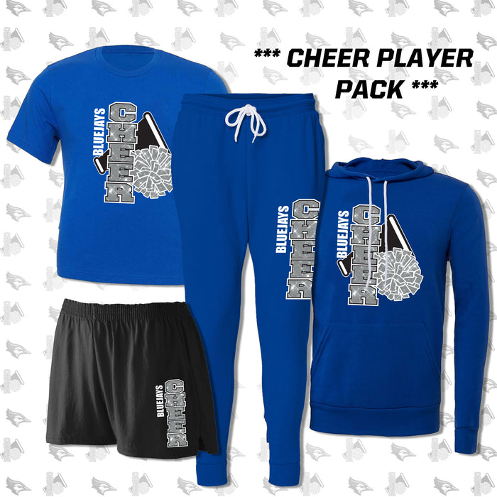 Barkalow Bluejays Cheer – Player Pack