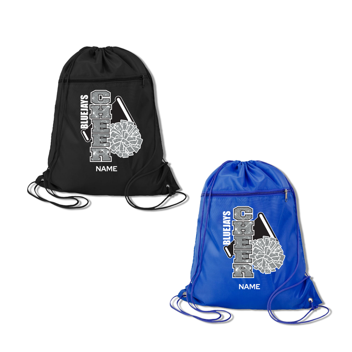 Barkalow Bluejays Cheer – Drawstring Bag