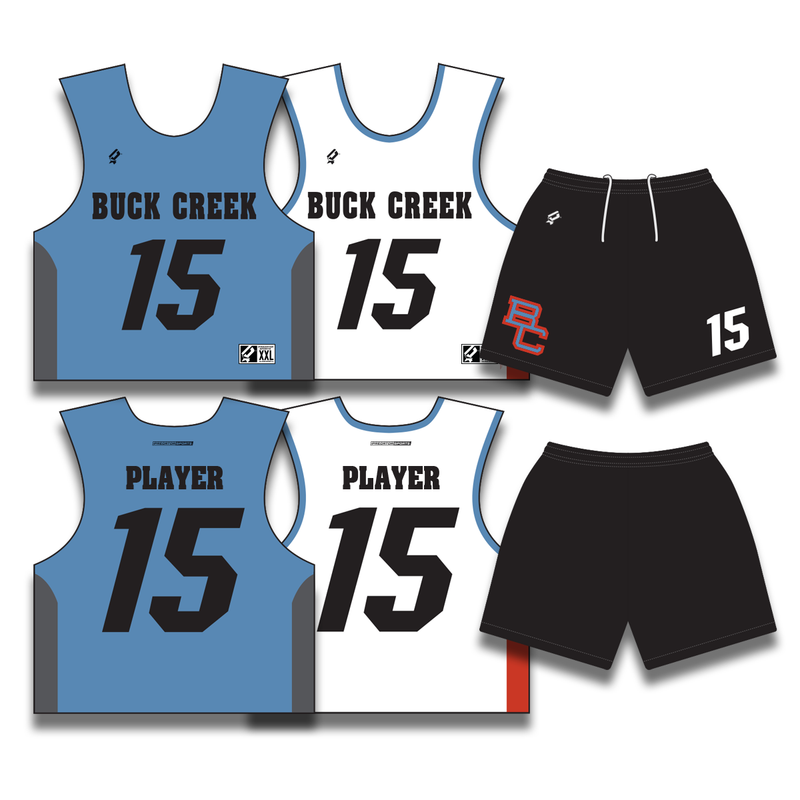 Buck Creek Lacrosse – Boys Uniform Package