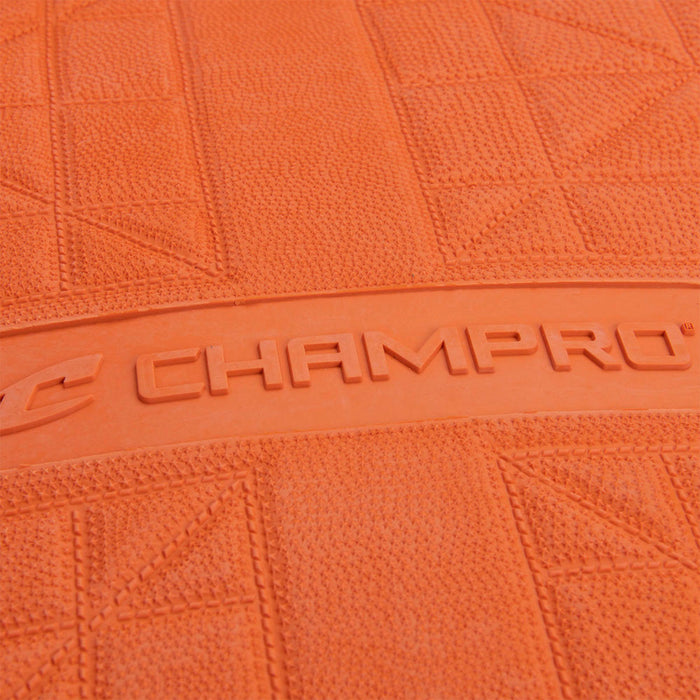 Champro 15" X 15" X 3" The Hall Base - Orange - 1 Base - Lacrosseballstore