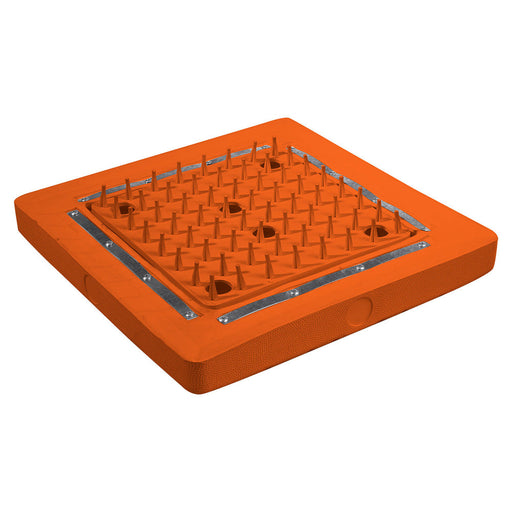 Champro 15" X 15" X 3" The Spyder Base - Orange - 1 Base - Lacrosseballstore