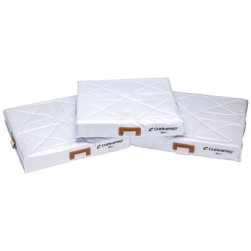 Champro 2 Pvc Bases With Double 1St Base - Lacrosseballstore