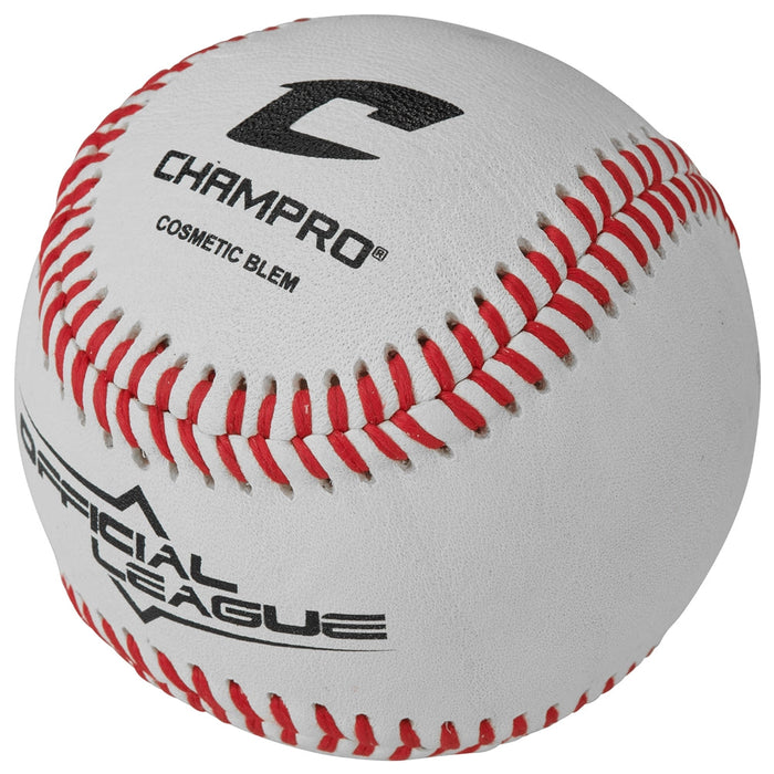 Champro Official League - Full Grain Leather Cover (Cosmetic Blem) - Lacrosseballstore