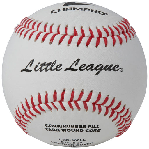 Champro Little League® Game RS - Cushion Cork Core - Full Grain Leather Cover - Lacrosseballstore