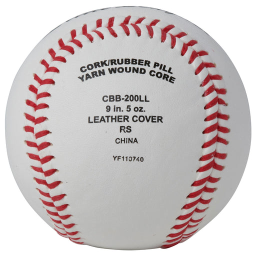 Champro Little League® Game RS - Cushion Cork Core - Full Grain Leather Cover - Lacrosseballstore