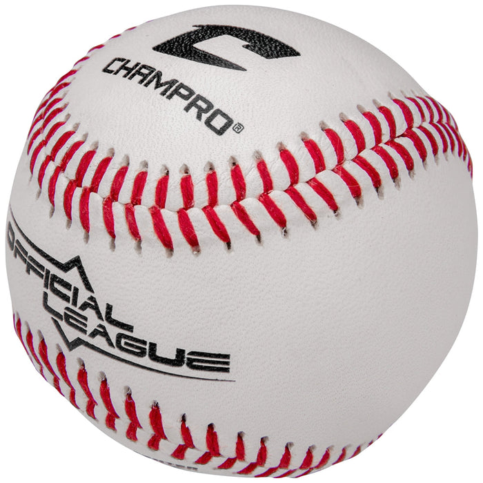 Champro Official League - Double Cushion Cork Core - Full Grain Leather Cover - Lacrosseballstore