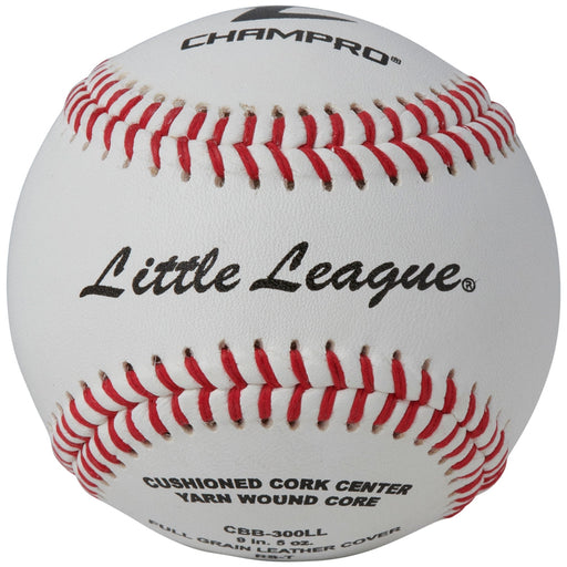 Champro Little League® - Double Cushion Cork Core - Full Grain Leather Cover - Lacrosseballstore