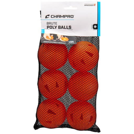 Champro 9" Brute Poly Ball - 6 Pack - Lacrosseballstore