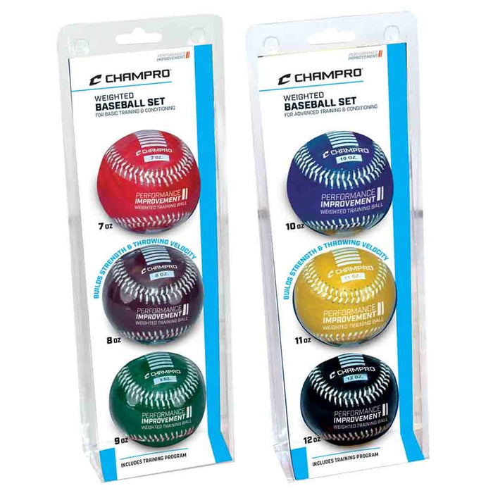 Champro Weighted Training Baseballs - Lacrosseballstore