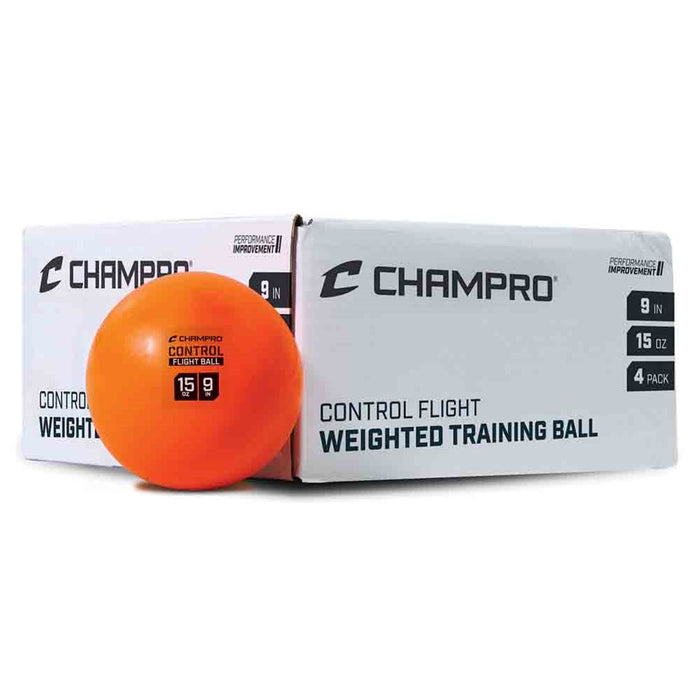 Champro 9" Control Flight Ball - 4pk - Lacrosseballstore