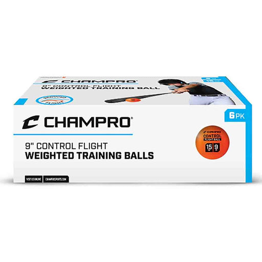 Champro 9" Control Flight Ball - 6-Pack - Lacrosseballstore