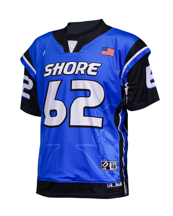 Cuffed Wide-Shoulder Lacrosse Jersey