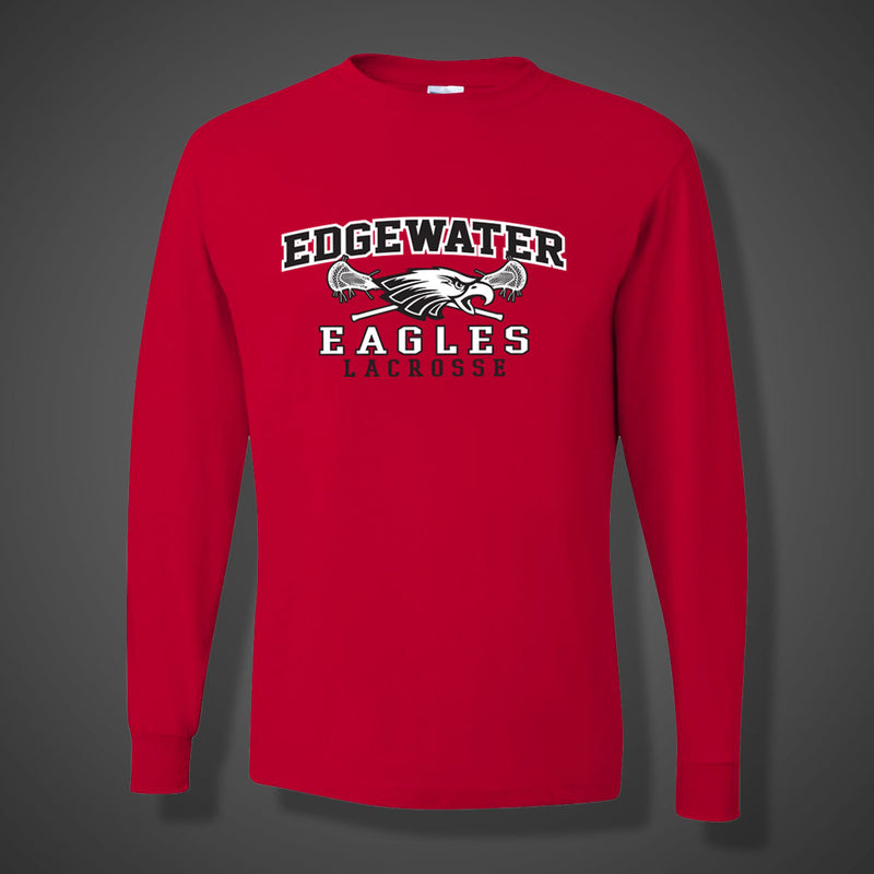 Edgewater Eagles - 50/50 Long Sleeve T-Shirt