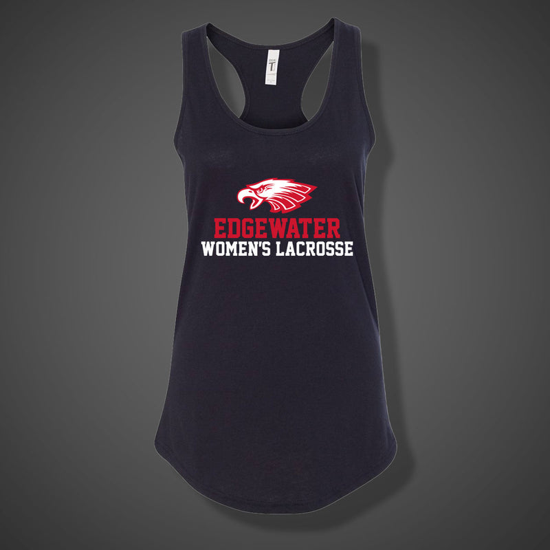 Edgewater Eagles Women's Lacrosse - Ladies Tank Top