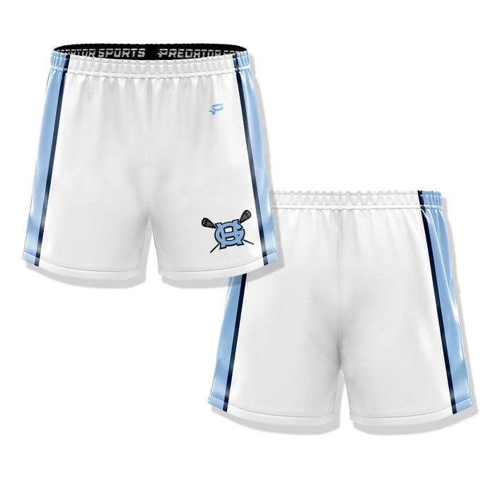 White Game Day Shorts