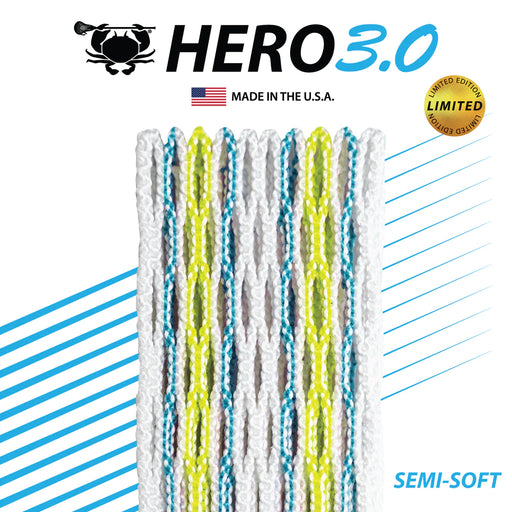ECD Lacrosse Hero 3.0 Semi Soft Mesh - Lacrosseballstore