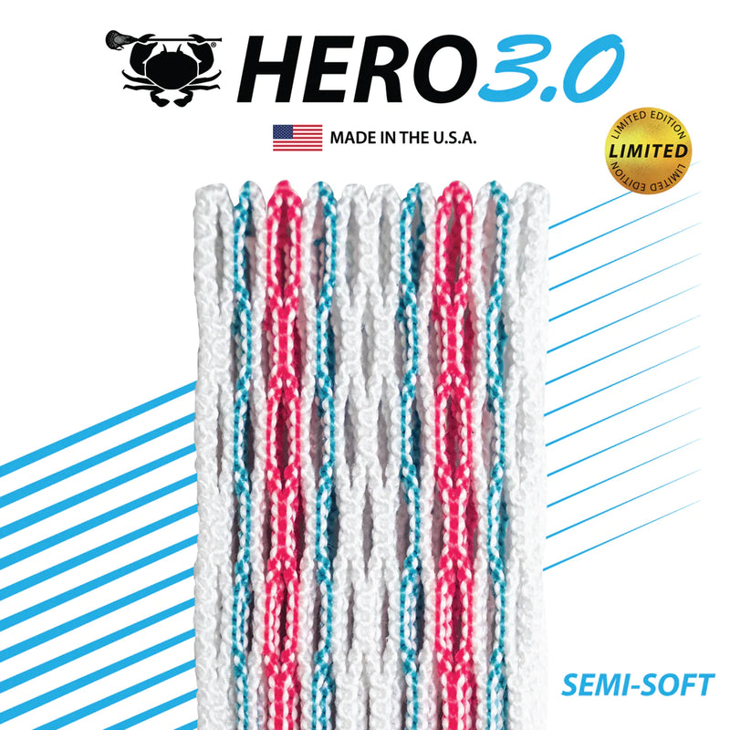 ECD Lacrosse Hero 3.0 Semi Soft Mesh - Lacrosseballstore